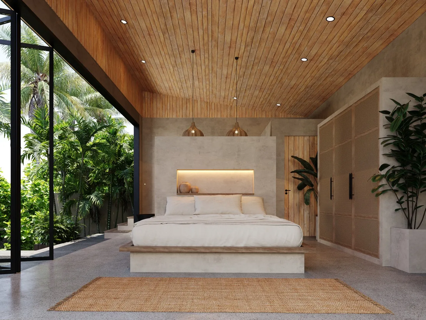 Вилла с участком 1,000 м² и 17м бассейном (Buwit, Seseh) — Photo 4