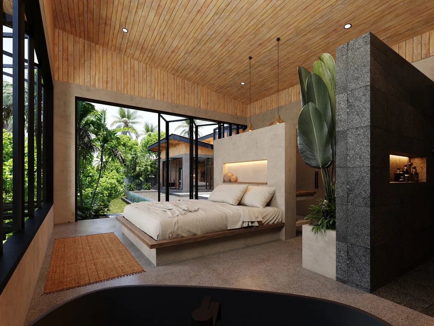 Вилла с участком 1,000 м² и 17м бассейном (Buwit, Seseh) — Photo 9