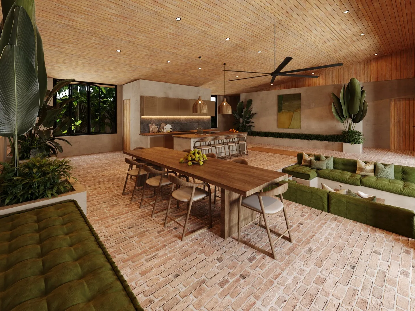 Вилла с участком 1,000 м² и 17м бассейном (Buwit, Seseh) — Photo 17