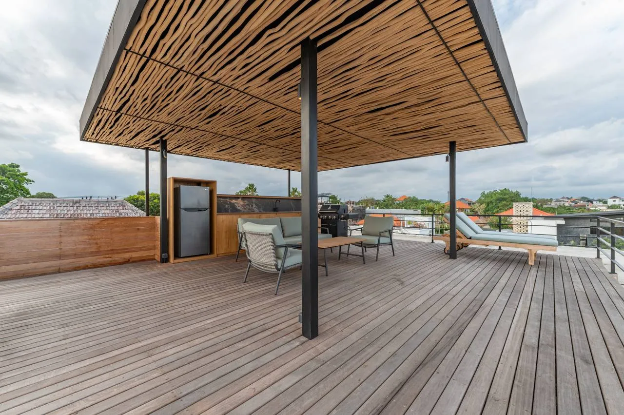Вилла с руфтопом и бассейном 40 м² (Pererenan) — Photo 4